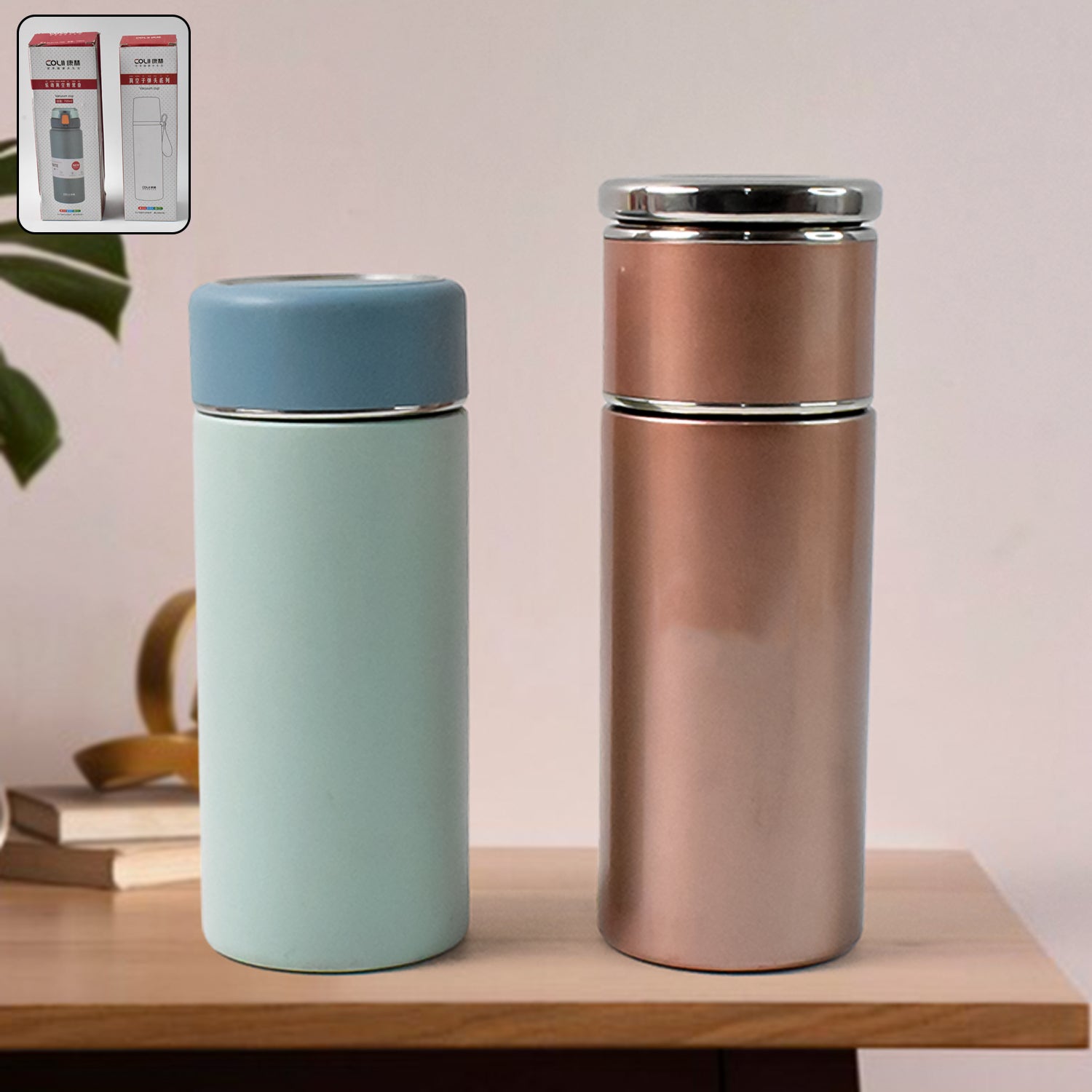 Stainless Steel Travel Water Bottle Approx 350ml (1 Pc) Stainless Steel Travel Water Bottle Approx 350ml (1 Pc)
